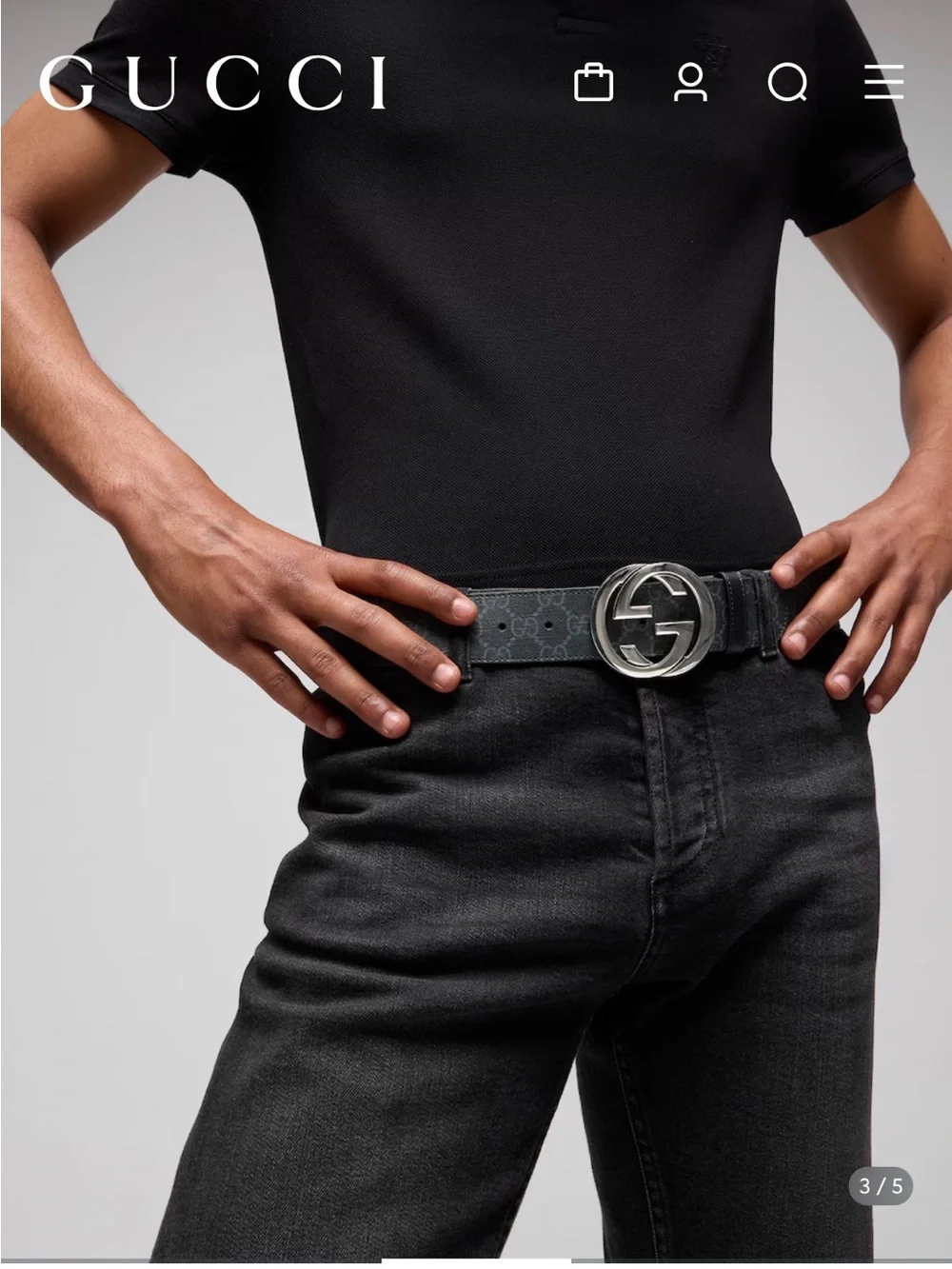 Gucci Interlocking G Belt